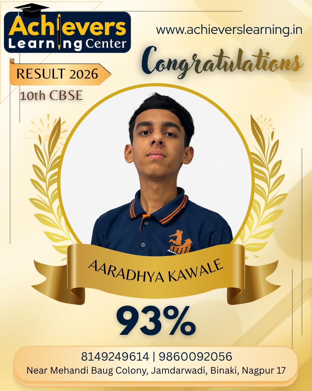 Jatin Achievers Learning Center Result 2026