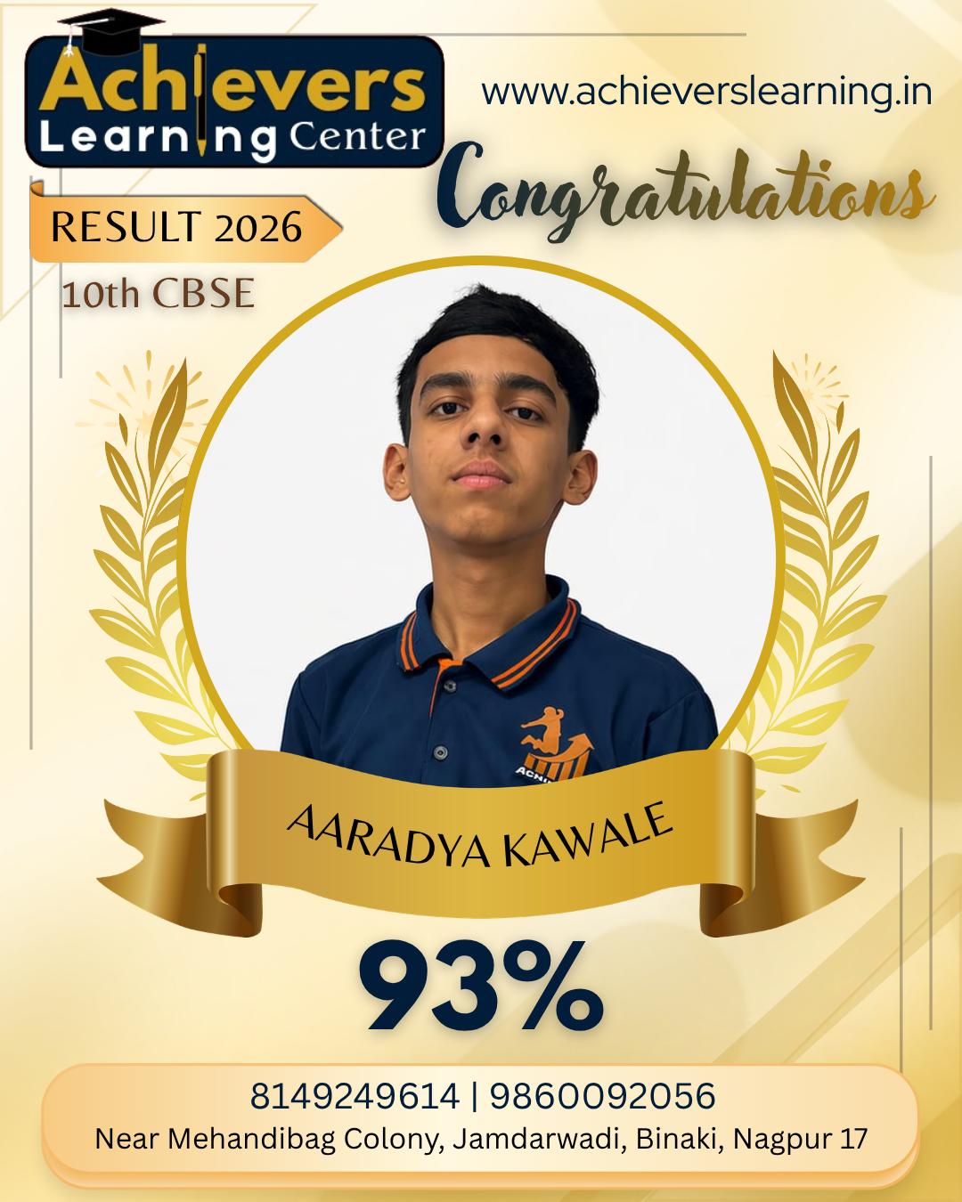 Jatin Achievers Learning Center Result 2026